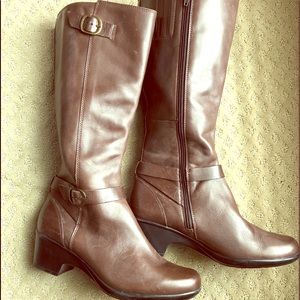 Clark’s tall calf boots
